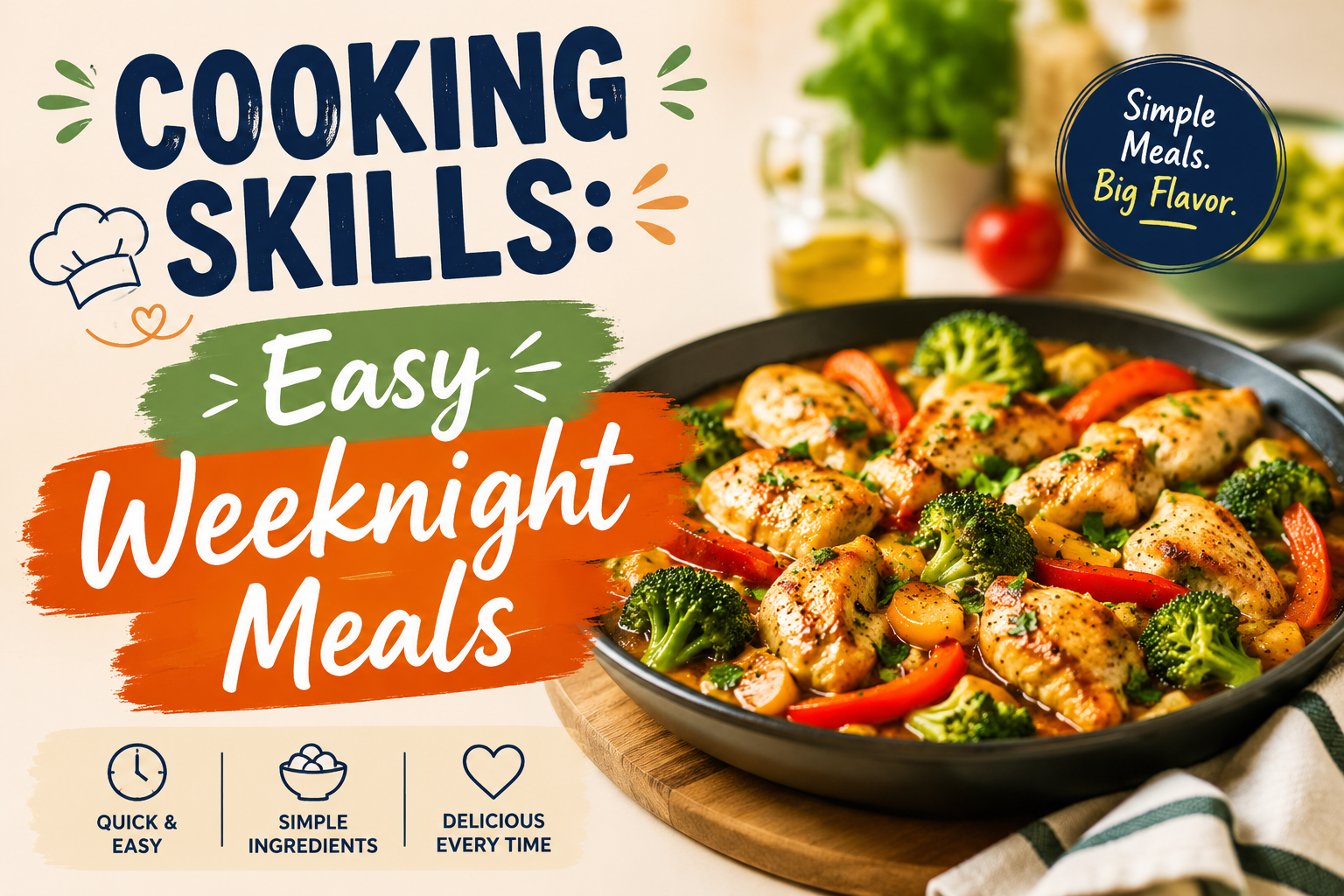 Cooking Skills: Easy Weeknight Meals